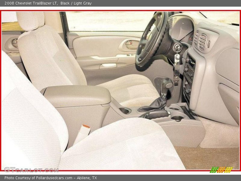 Black / Light Gray 2008 Chevrolet TrailBlazer LT