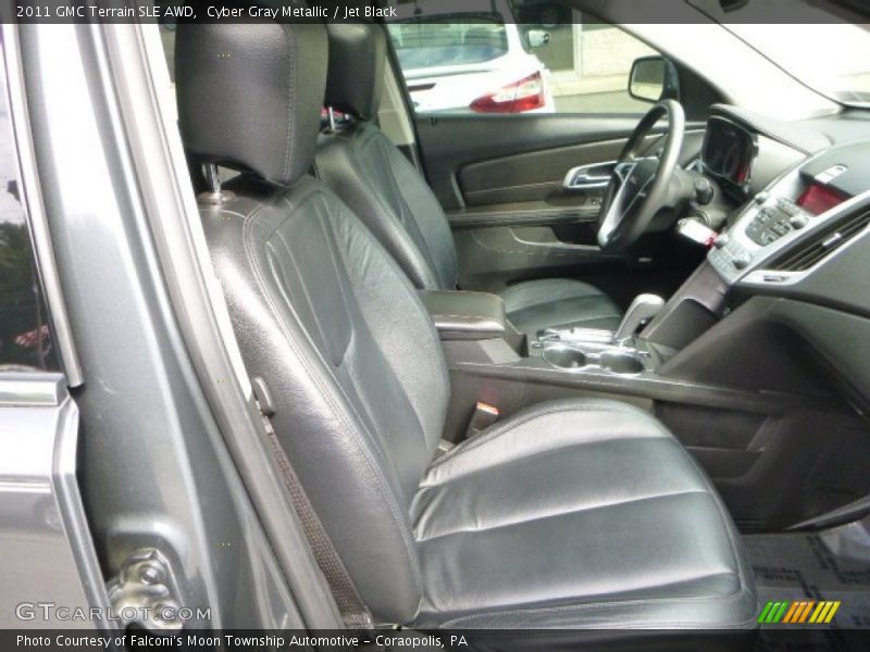Cyber Gray Metallic / Jet Black 2011 GMC Terrain SLE AWD