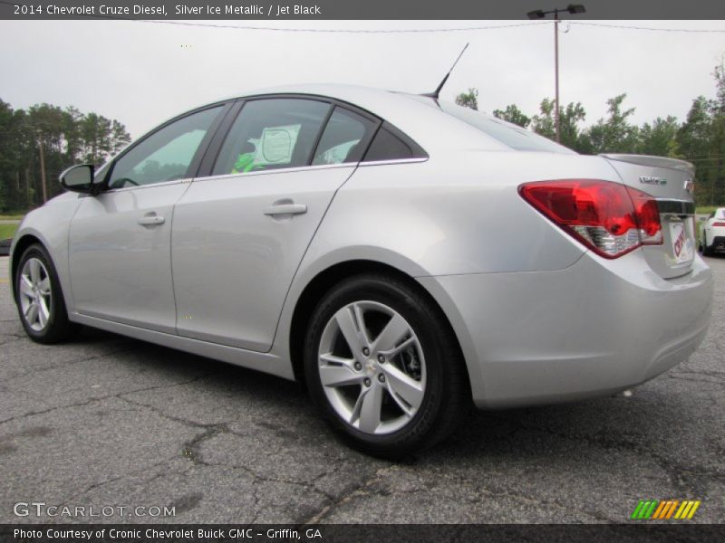 Silver Ice Metallic / Jet Black 2014 Chevrolet Cruze Diesel