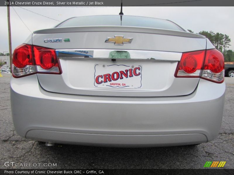 Silver Ice Metallic / Jet Black 2014 Chevrolet Cruze Diesel