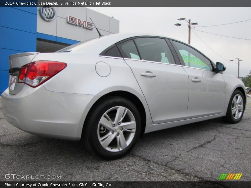 Silver Ice Metallic / Jet Black 2014 Chevrolet Cruze Diesel