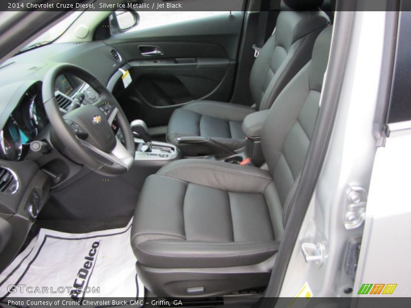 Silver Ice Metallic / Jet Black 2014 Chevrolet Cruze Diesel
