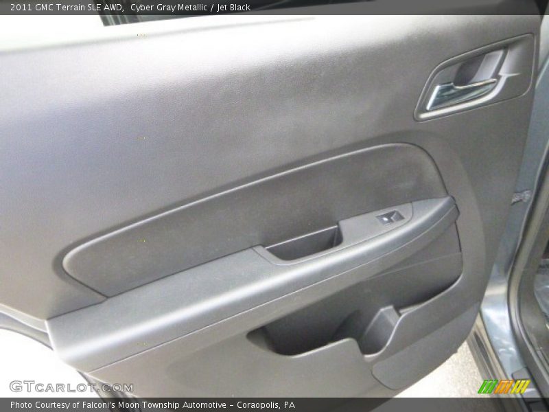 Cyber Gray Metallic / Jet Black 2011 GMC Terrain SLE AWD