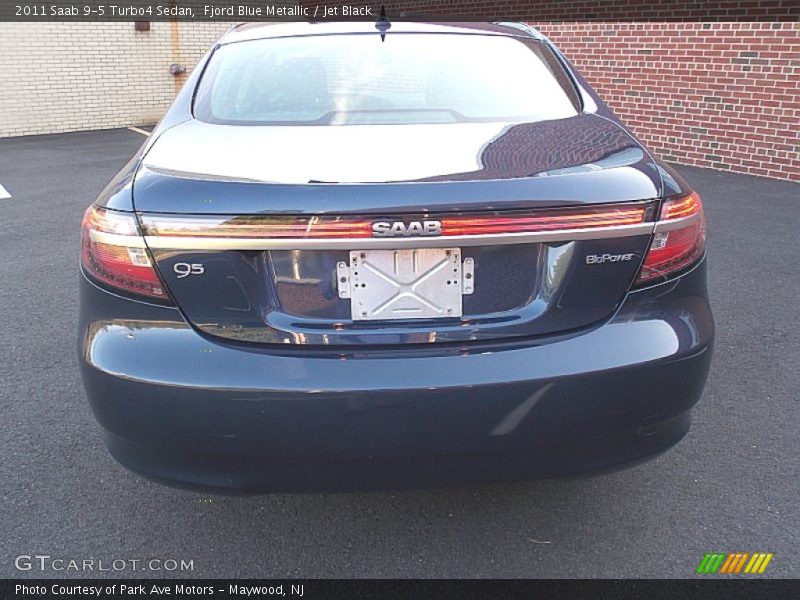 Fjord Blue Metallic / Jet Black 2011 Saab 9-5 Turbo4 Sedan