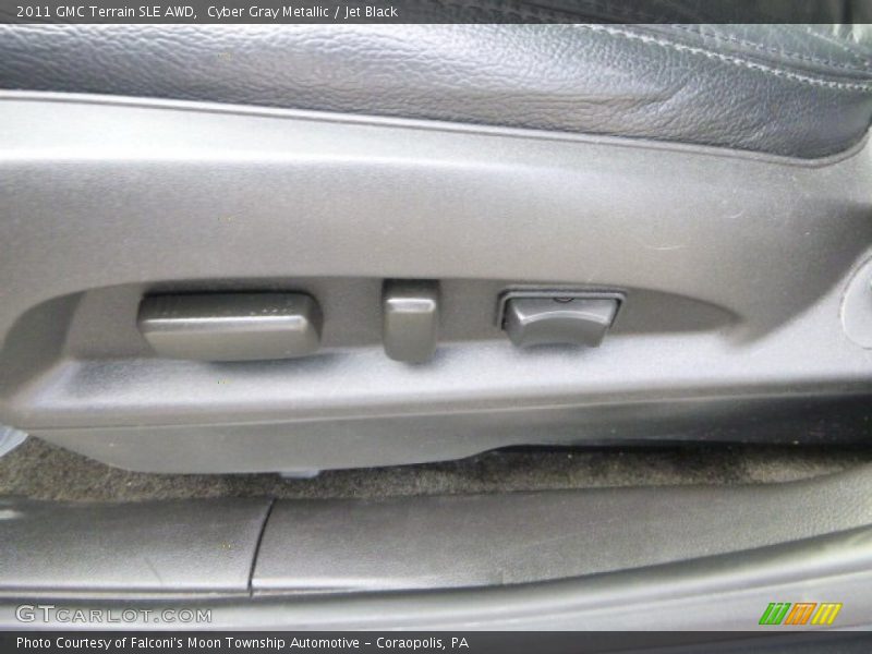 Cyber Gray Metallic / Jet Black 2011 GMC Terrain SLE AWD