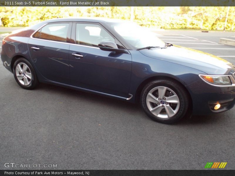 Fjord Blue Metallic / Jet Black 2011 Saab 9-5 Turbo4 Sedan