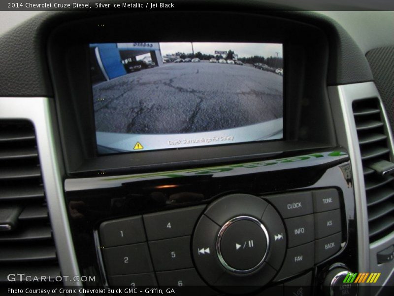 Silver Ice Metallic / Jet Black 2014 Chevrolet Cruze Diesel