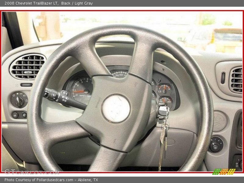 Black / Light Gray 2008 Chevrolet TrailBlazer LT