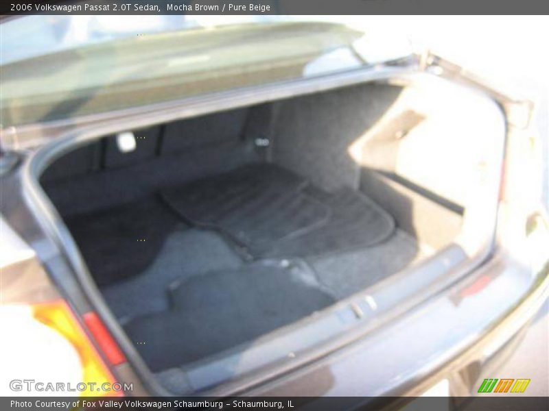 Mocha Brown / Pure Beige 2006 Volkswagen Passat 2.0T Sedan