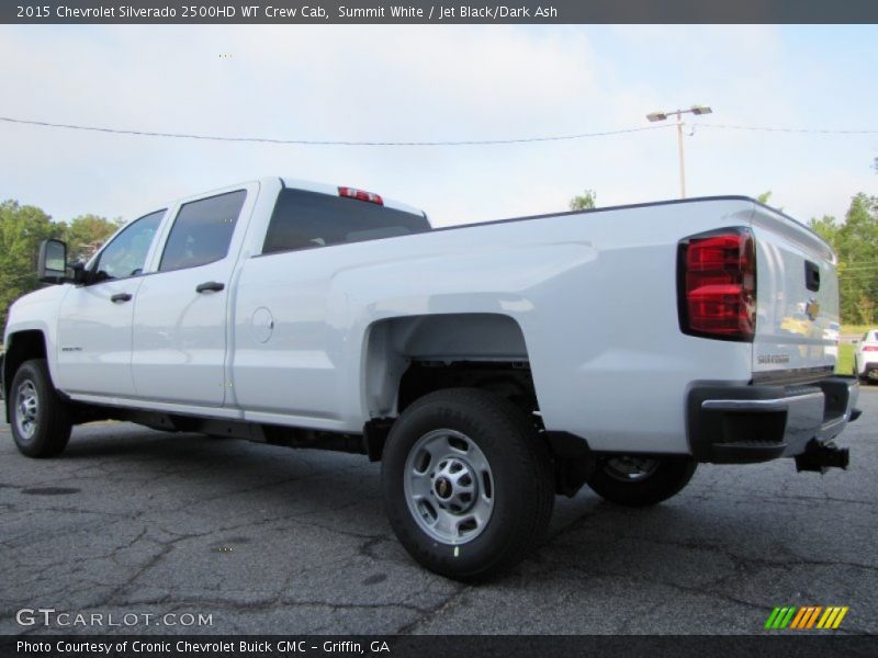 Summit White / Jet Black/Dark Ash 2015 Chevrolet Silverado 2500HD WT Crew Cab