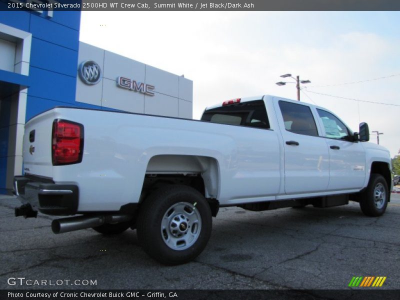 Summit White / Jet Black/Dark Ash 2015 Chevrolet Silverado 2500HD WT Crew Cab