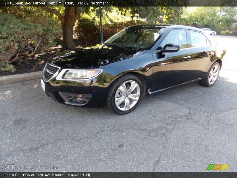 Black / Parchment 2011 Saab 9-5 Turbo4 Premium Sedan