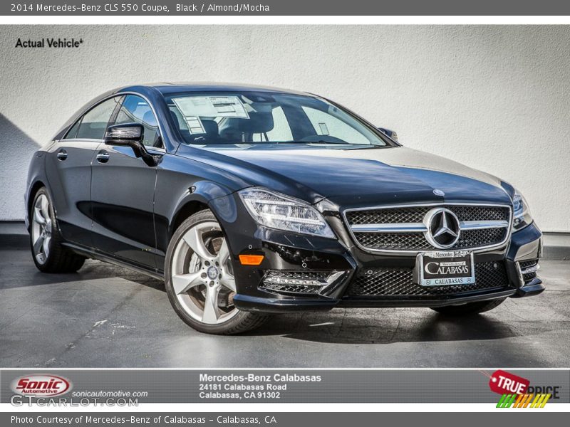 Black / Almond/Mocha 2014 Mercedes-Benz CLS 550 Coupe