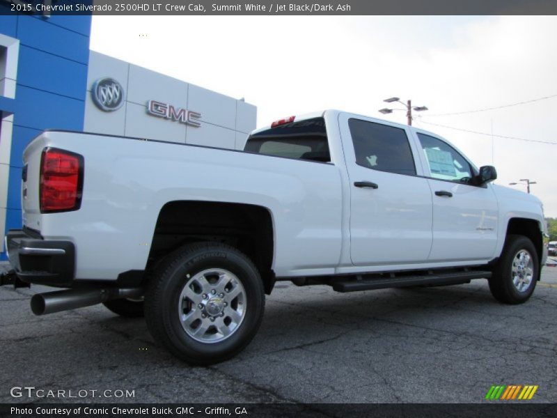 Summit White / Jet Black/Dark Ash 2015 Chevrolet Silverado 2500HD LT Crew Cab