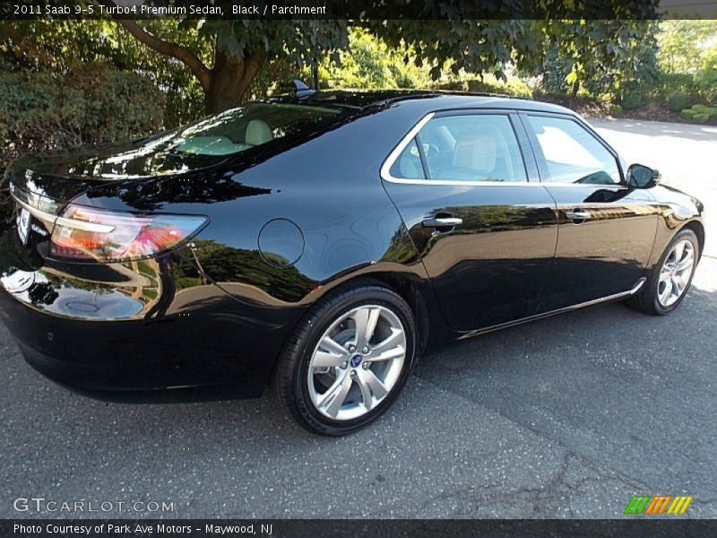Black / Parchment 2011 Saab 9-5 Turbo4 Premium Sedan