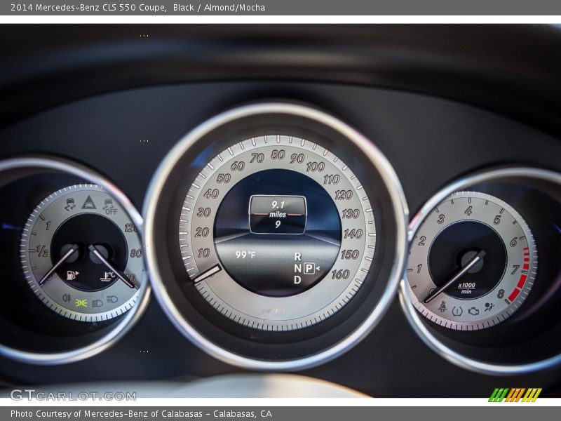 Black / Almond/Mocha 2014 Mercedes-Benz CLS 550 Coupe