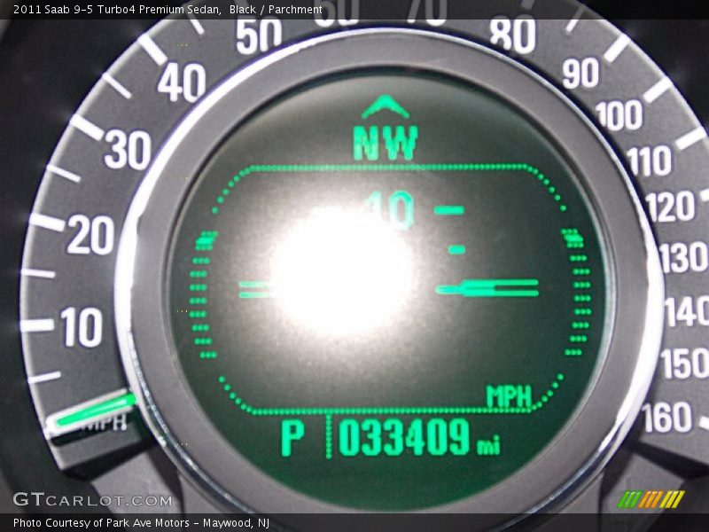 Black / Parchment 2011 Saab 9-5 Turbo4 Premium Sedan