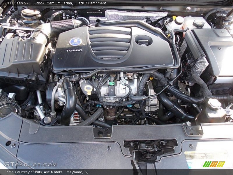 Black / Parchment 2011 Saab 9-5 Turbo4 Premium Sedan