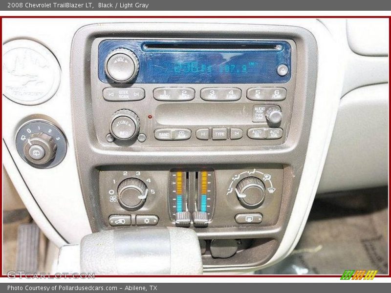 Black / Light Gray 2008 Chevrolet TrailBlazer LT