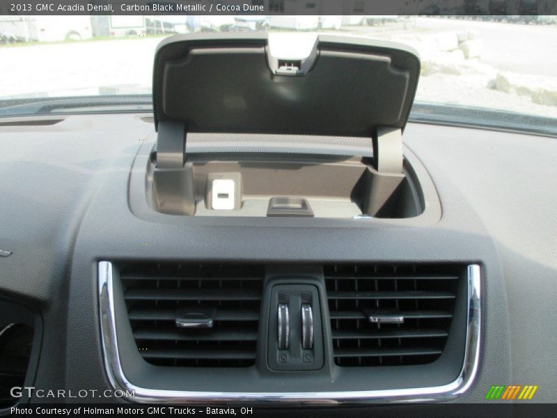 Carbon Black Metallic / Cocoa Dune 2013 GMC Acadia Denali