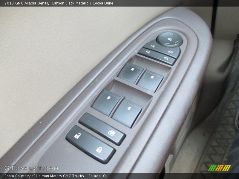 Carbon Black Metallic / Cocoa Dune 2013 GMC Acadia Denali