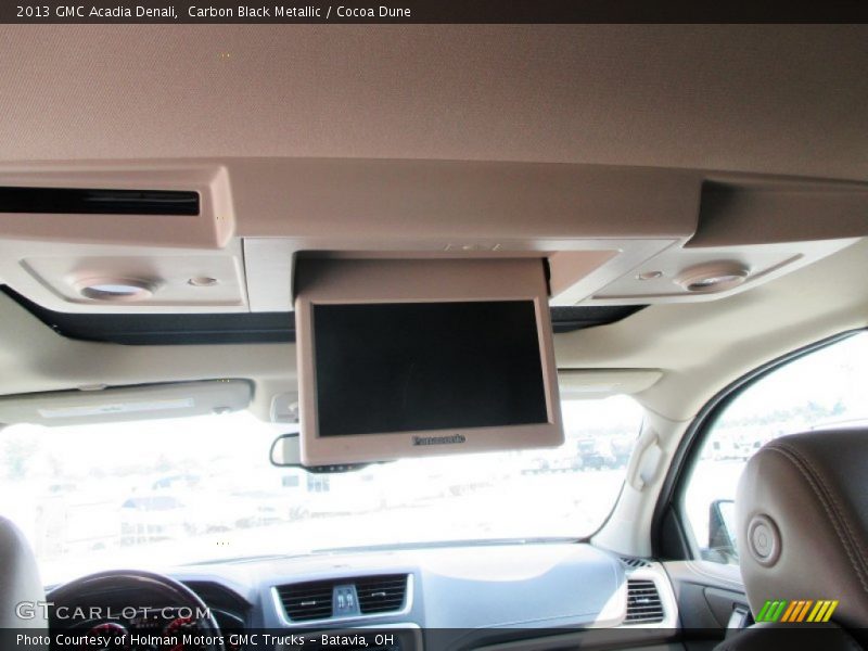 Carbon Black Metallic / Cocoa Dune 2013 GMC Acadia Denali