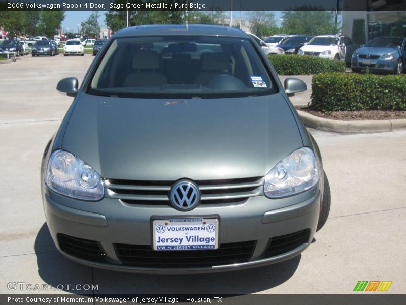 Sage Green Metallic / Pure Beige 2006 Volkswagen Rabbit 4 Door