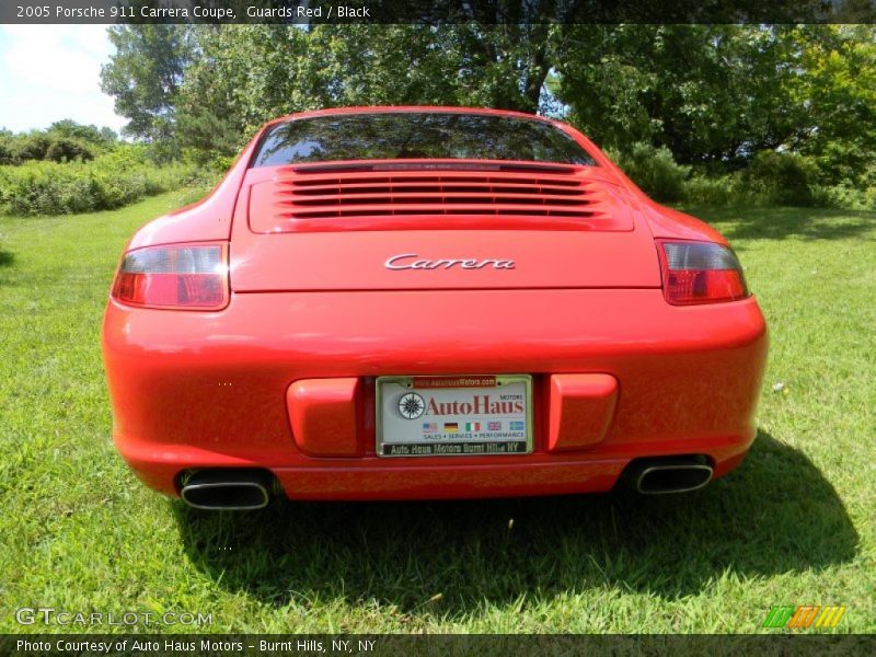 Guards Red / Black 2005 Porsche 911 Carrera Coupe