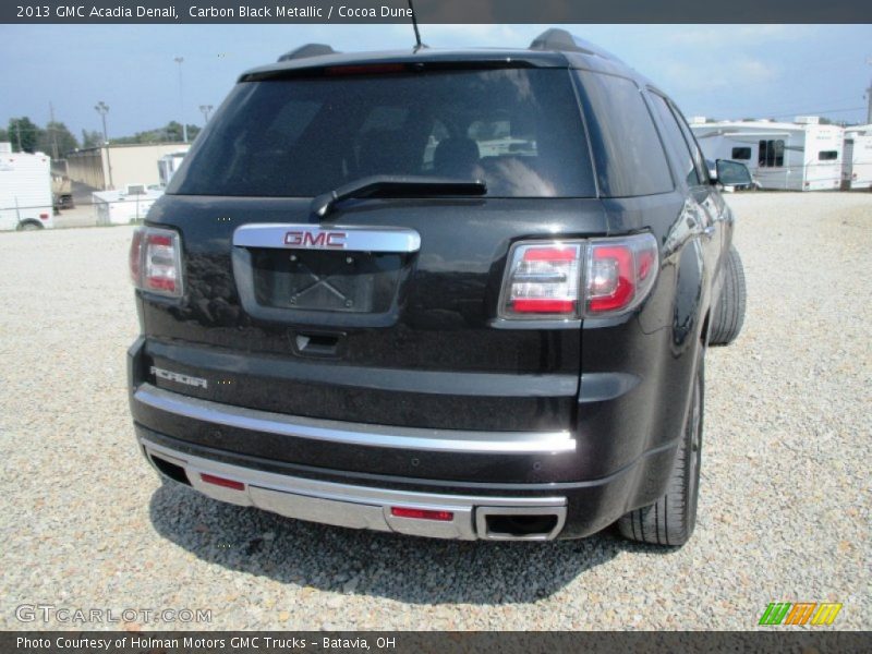 Carbon Black Metallic / Cocoa Dune 2013 GMC Acadia Denali