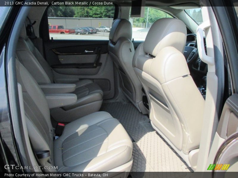 Carbon Black Metallic / Cocoa Dune 2013 GMC Acadia Denali