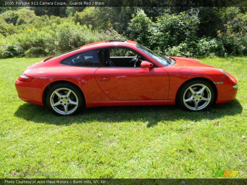 Guards Red / Black 2005 Porsche 911 Carrera Coupe