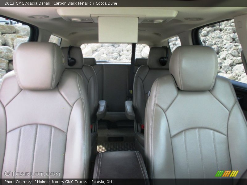 Carbon Black Metallic / Cocoa Dune 2013 GMC Acadia Denali