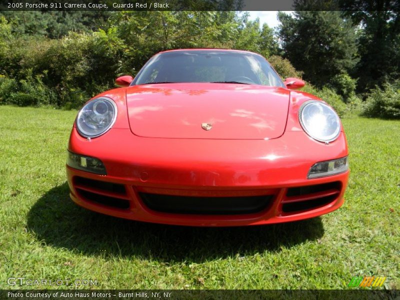 Guards Red / Black 2005 Porsche 911 Carrera Coupe