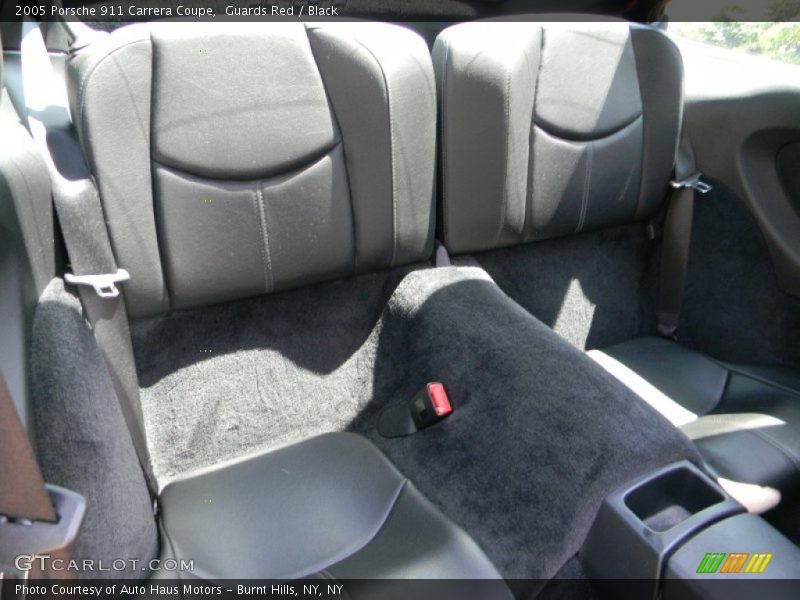 Rear Seat of 2005 911 Carrera Coupe