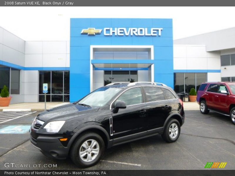 Black Onyx / Gray 2008 Saturn VUE XE
