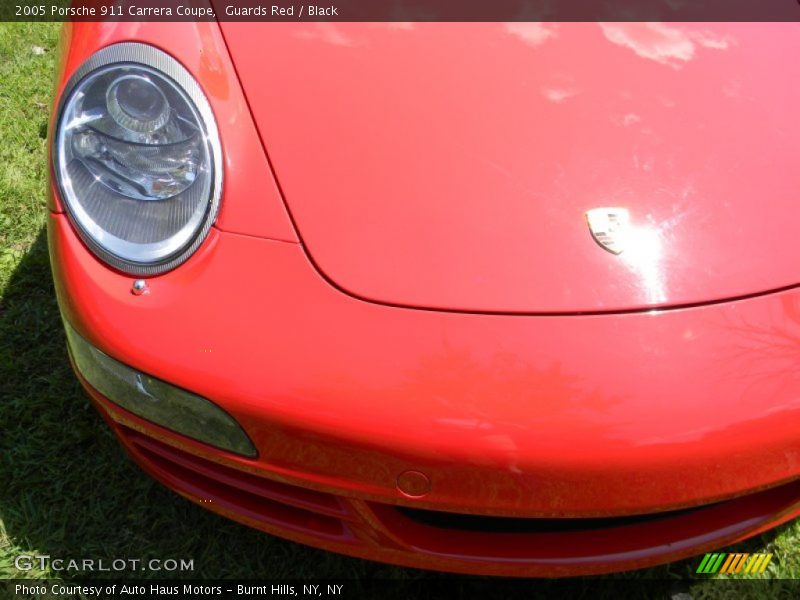 Guards Red / Black 2005 Porsche 911 Carrera Coupe