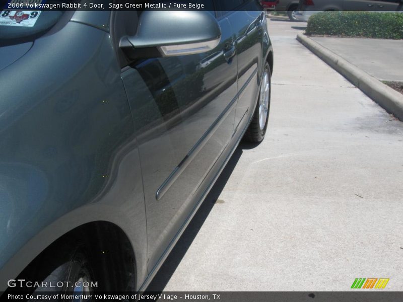 Sage Green Metallic / Pure Beige 2006 Volkswagen Rabbit 4 Door