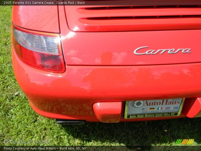 Guards Red / Black 2005 Porsche 911 Carrera Coupe