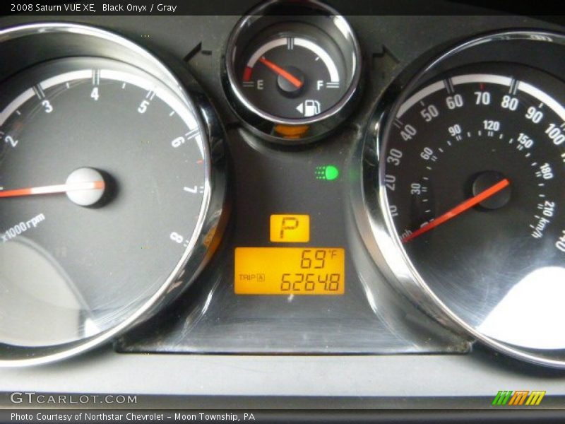 Black Onyx / Gray 2008 Saturn VUE XE