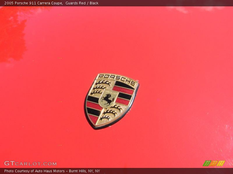 Guards Red / Black 2005 Porsche 911 Carrera Coupe