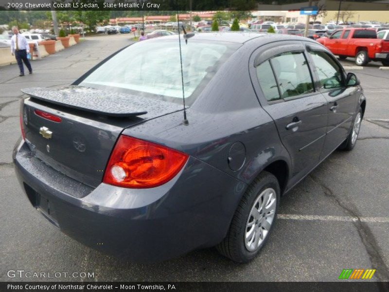 Slate Metallic / Gray 2009 Chevrolet Cobalt LS Sedan
