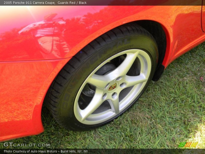 Guards Red / Black 2005 Porsche 911 Carrera Coupe