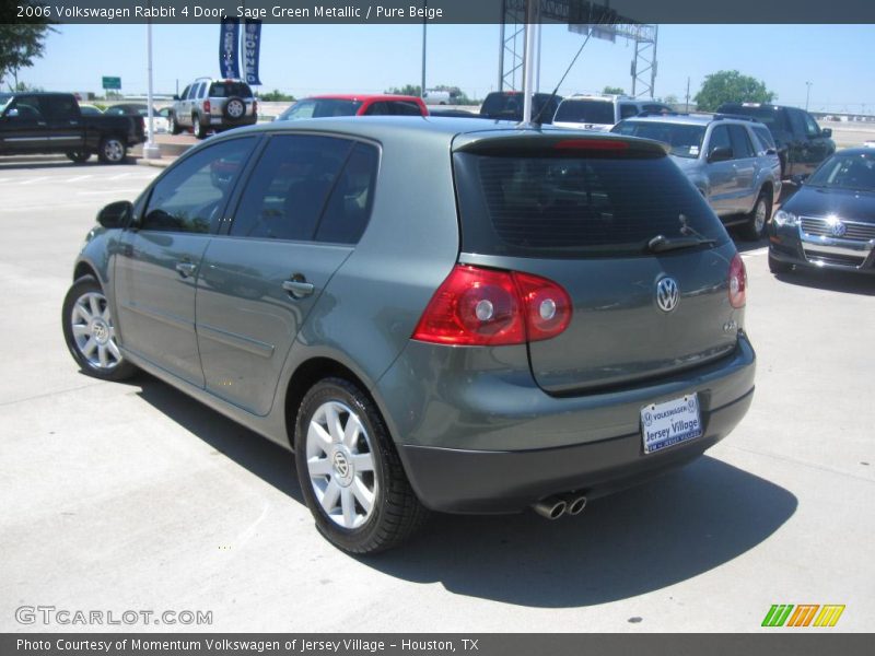Sage Green Metallic / Pure Beige 2006 Volkswagen Rabbit 4 Door