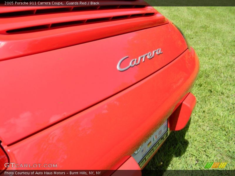 Guards Red / Black 2005 Porsche 911 Carrera Coupe