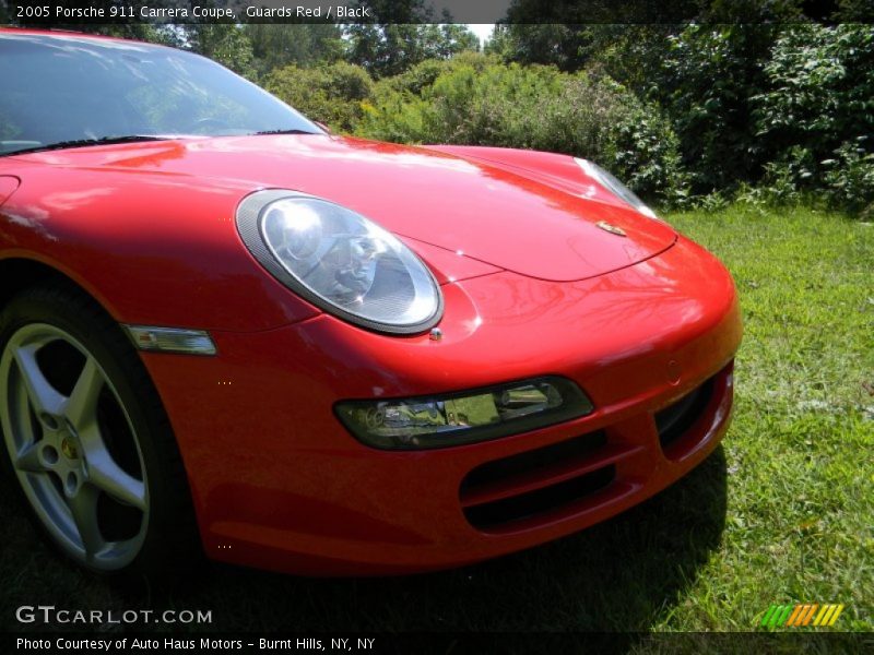 Guards Red / Black 2005 Porsche 911 Carrera Coupe