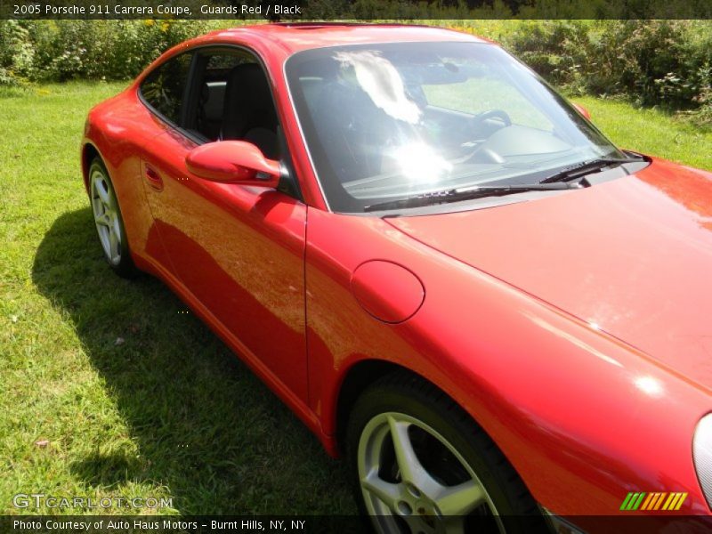 Guards Red / Black 2005 Porsche 911 Carrera Coupe