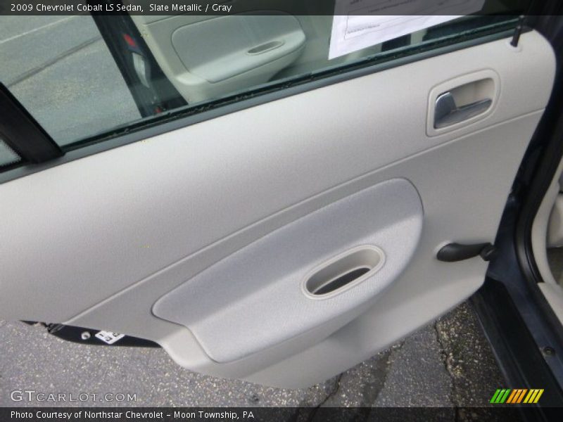 Slate Metallic / Gray 2009 Chevrolet Cobalt LS Sedan