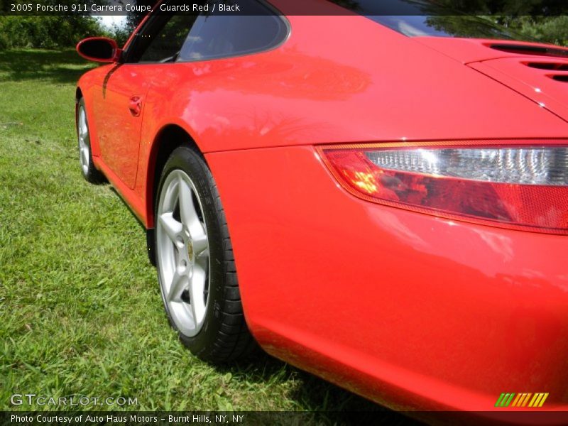 Guards Red / Black 2005 Porsche 911 Carrera Coupe