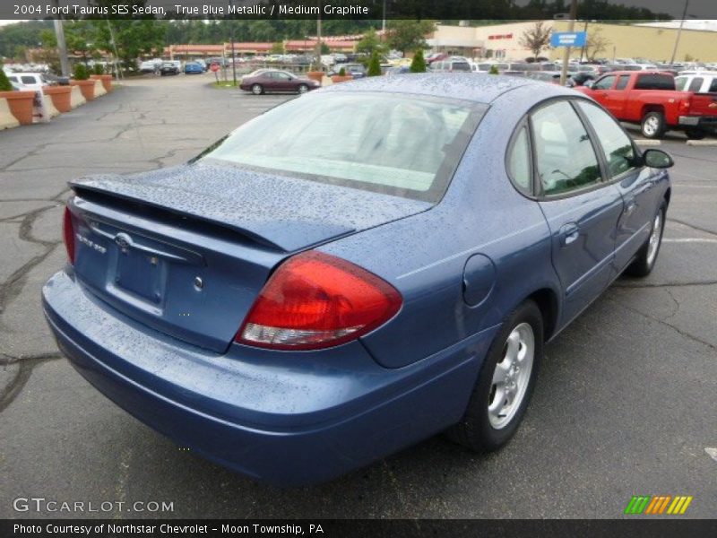 True Blue Metallic / Medium Graphite 2004 Ford Taurus SES Sedan