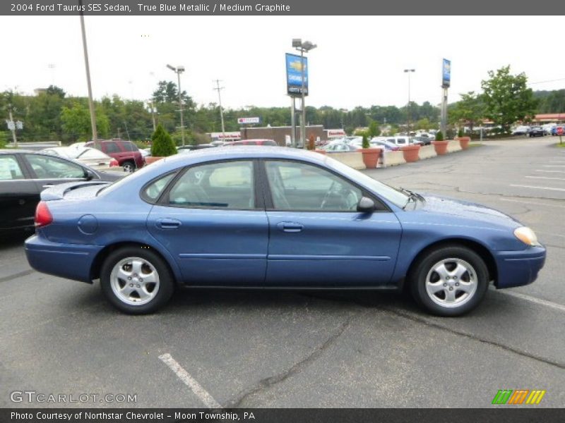 True Blue Metallic / Medium Graphite 2004 Ford Taurus SES Sedan